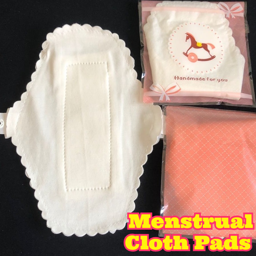 Cloth Pad Reusable - Washable Menstrual Cloth Pads 18cm Breathable