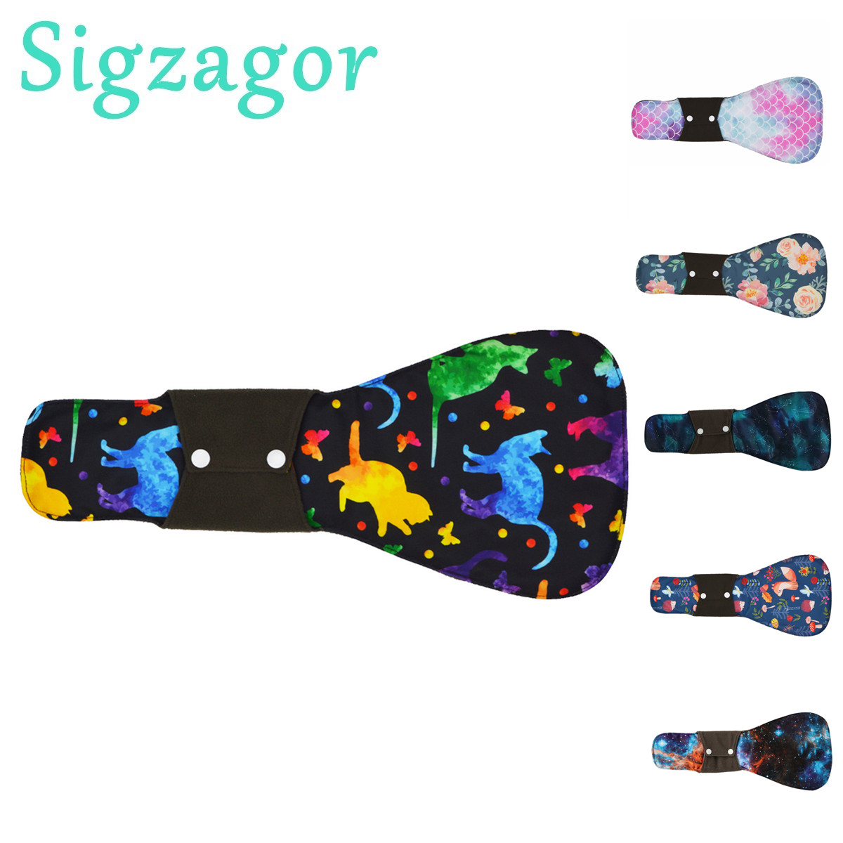 [Sigzagor]1 XXL Cloth Menstrua - огляд і ціна Cloth Pad Reusable