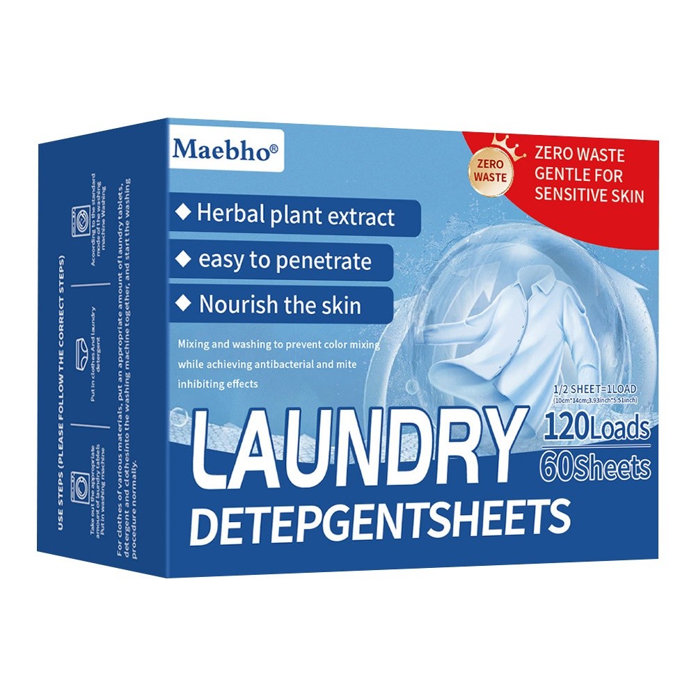 120 Sheets/Pack​​ ​Eco-Friendl - огляд і ціна Laundry Strip Eco