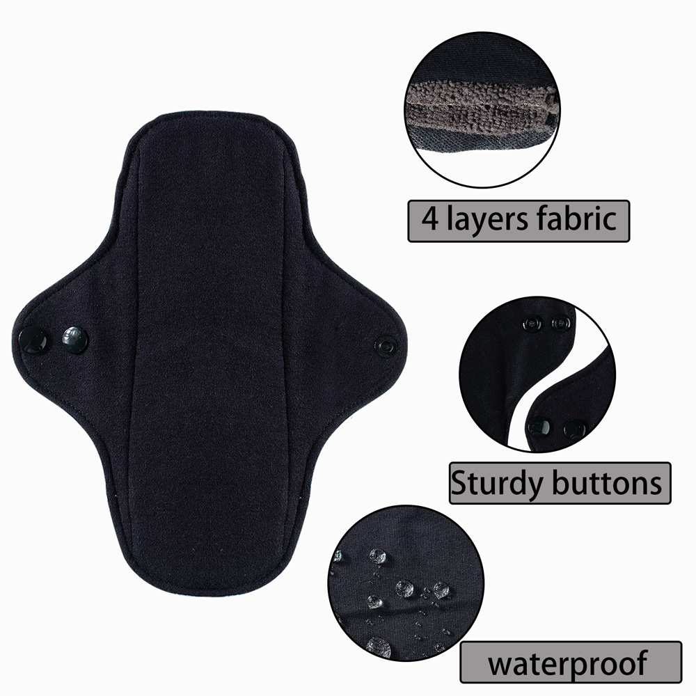 4pcs Full Cotton Mama Cloth Ni - огляд і ціна Cloth Pad Reusable