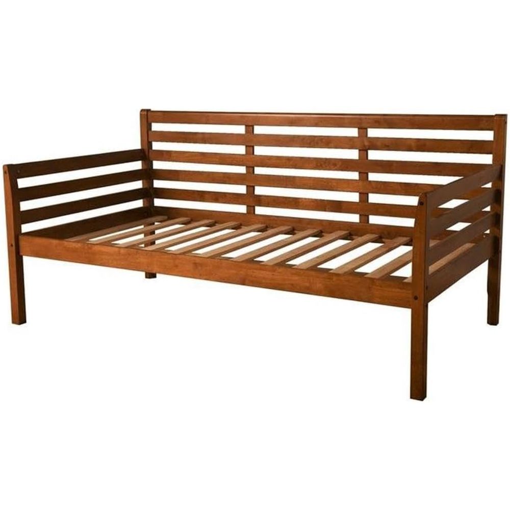 Twin Daybed in Medium Brown, S - огляд і ціна Sustainable Living Homes
