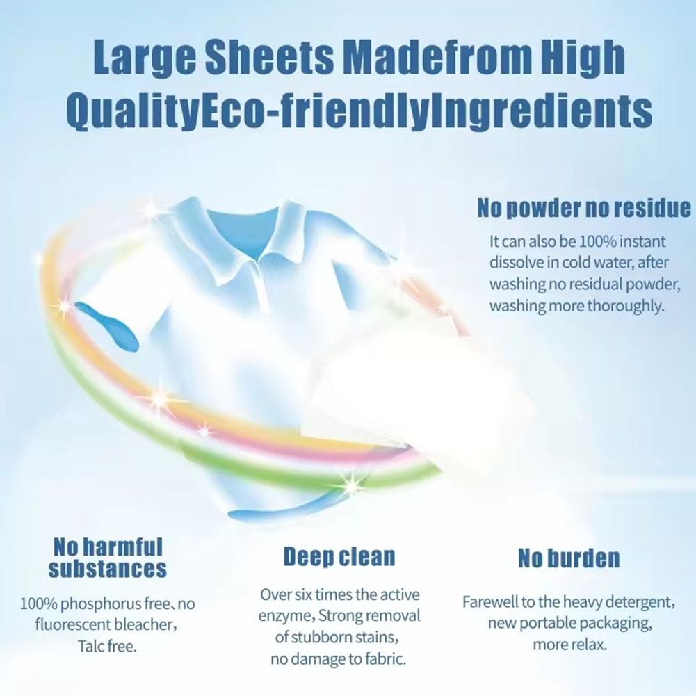 Laundry Foam Paper Ultra-Conce - огляд і ціна Laundry Strip Eco