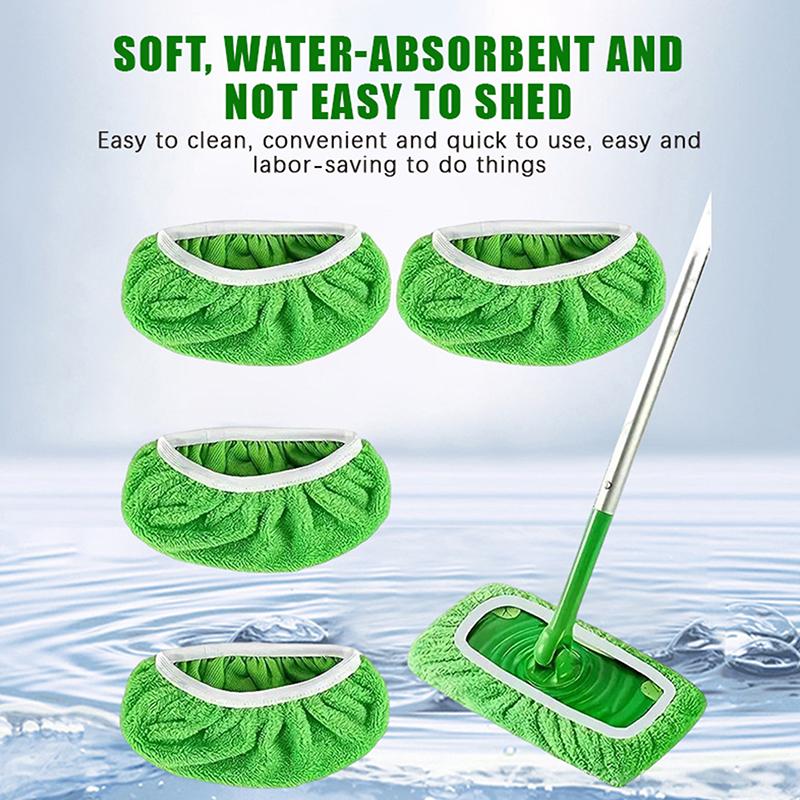 2PCS Microfiber Mop Replacemen - огляд і ціна Cloth Pad Reusable