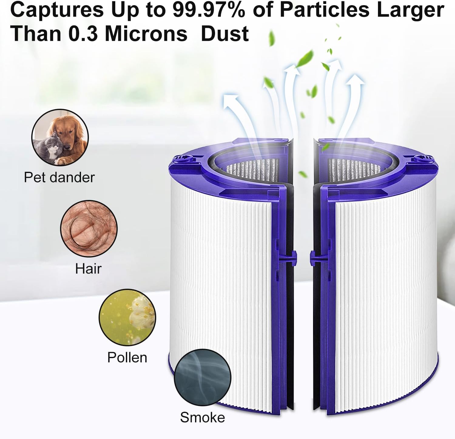 Air Purifier HEPA and Carbon F - огляд і ціна Dyson Fan Tp07