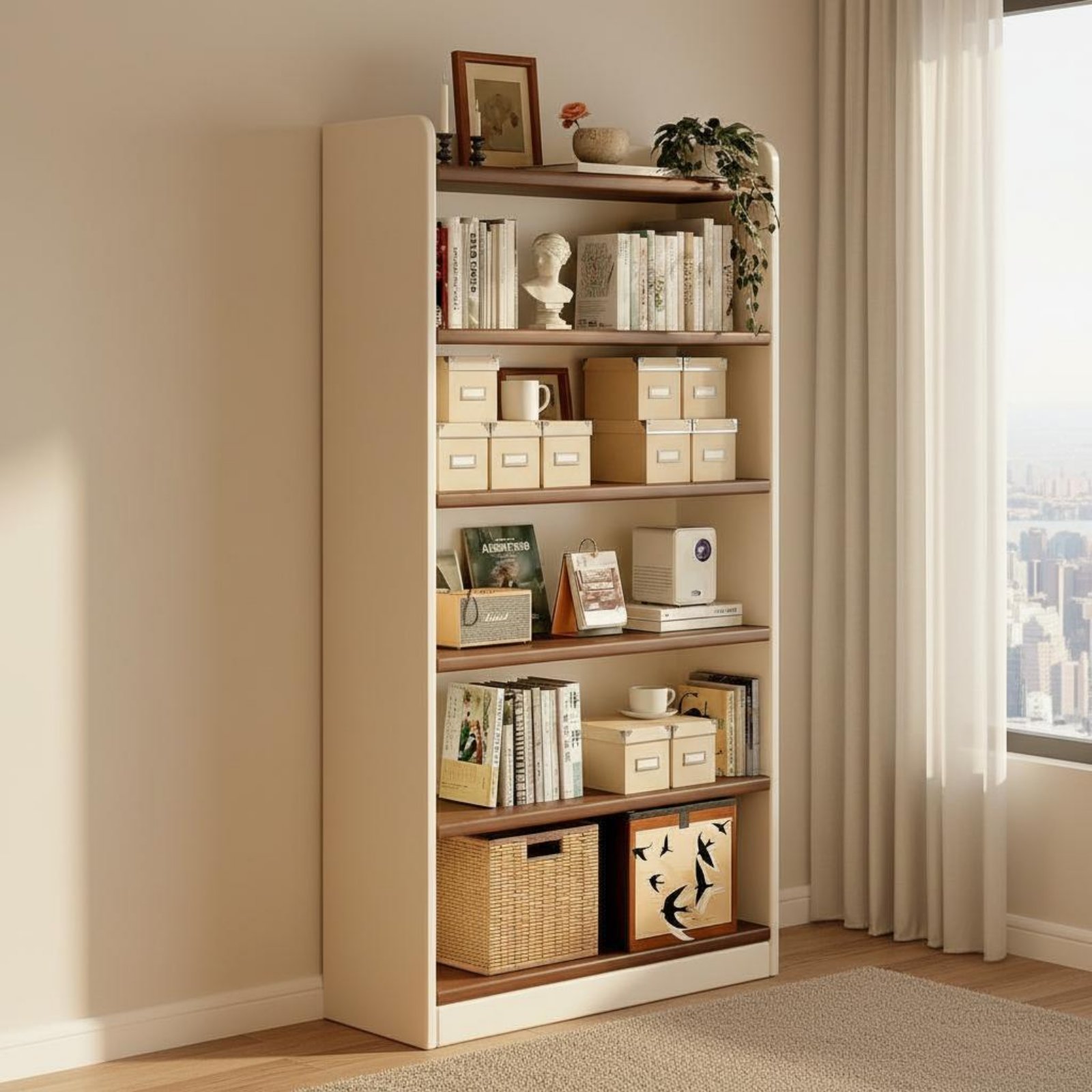 Multi-Tier Book Organizer Larg - огляд і ціна Sustainable Living Homes