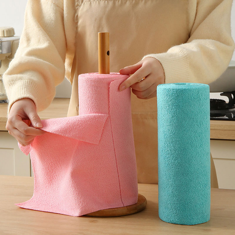 20pcs/Roll Microfiber Tear-Tow - огляд і ціна Cloth Pad Reusable