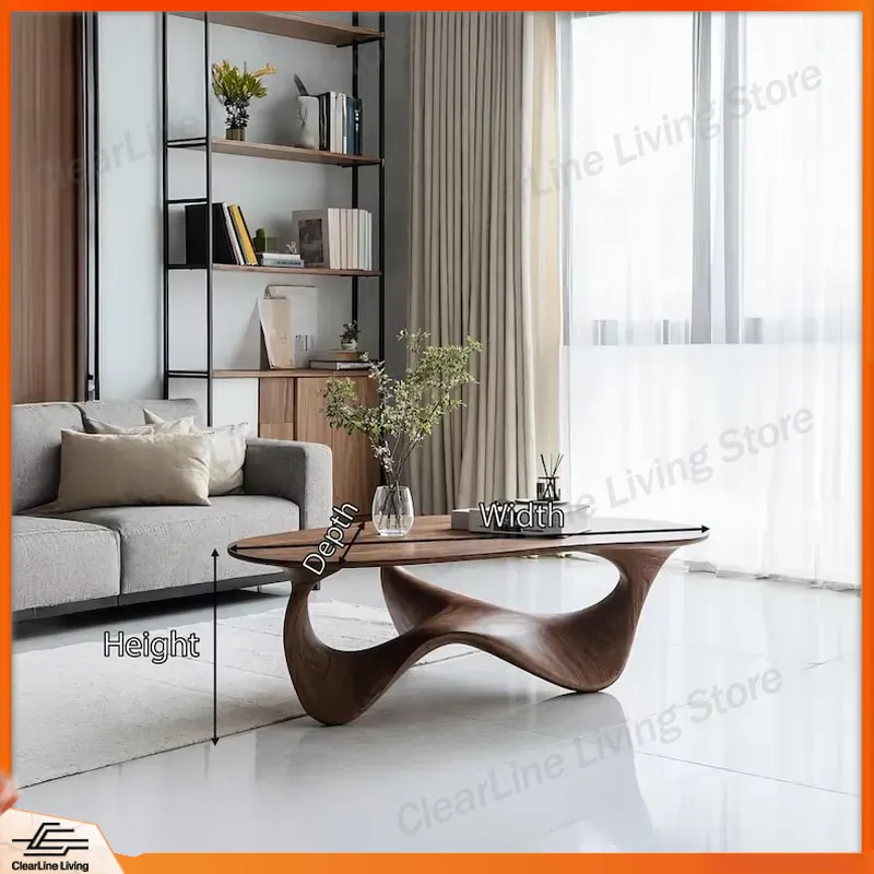 Modern Solid Wood Coffee Table - огляд і ціна Sustainable Living Homes